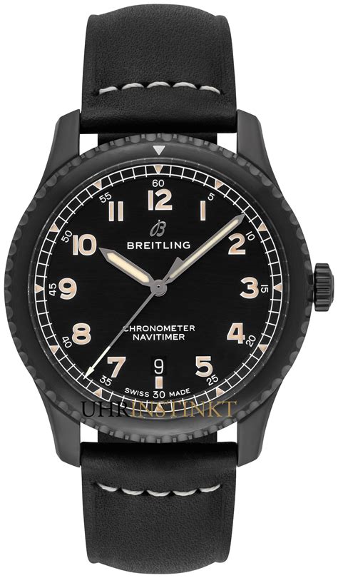 breitling navitimer 8 automatic blacksteel|breitling navitimer b01 41mm.